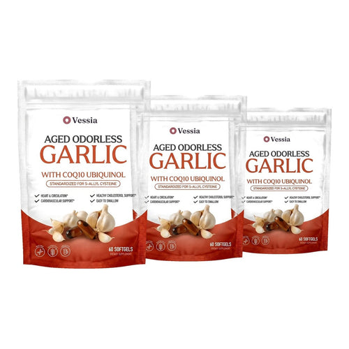 Vessia Aged Odorless Garlic